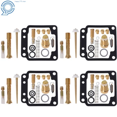 适用于雅马哈 XJ650 Maxim 1980 - 1983 XJ650R Seca 4 件汽化器重建维修套件 — 第 1/4 张图片