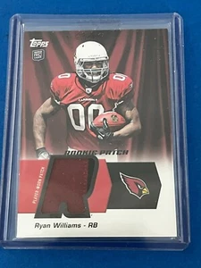 2011 Ryan Williams RC Topps Prime Cardinals Rookie Jumbo Patch Relikt #HRP-RW - Bild 1 von 3
