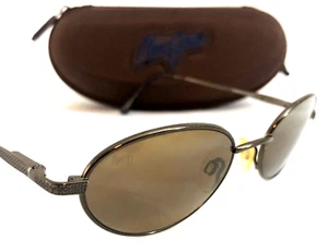 SELTENE MAUI JIM CORAL REEF SONNENBRILLE Espresso/Bronze polarisierte Gläser MJ 146-19 - Bild 1 von 7