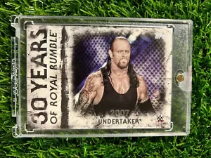 Undertaker 2018 Topps WWE Undisputed RR16 Blank Back Proof Card 1/1 w COA - Picture 1 of 4