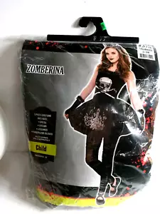 Halloween Costume Zomberina Child Size Medium 8-10 (P7) - Picture 1 of 2