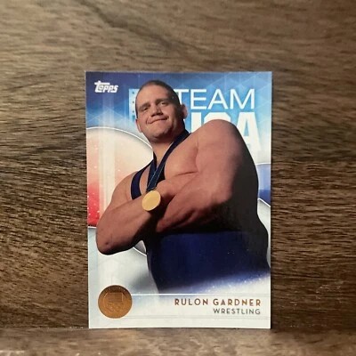 2016 TOPPS UNITED STATES OLYMPIC TEAM WRESTLING # 62 RULON GARDNER , BRONZE - Image 1 of 2