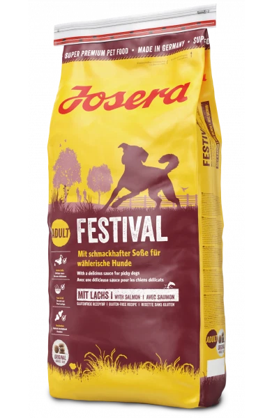 Josera Festival mit schmackhafter Soße 12,5kg + 2 Snack gratis! - Bild 1 von 1
