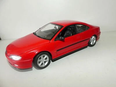PEUGEOT 406 COUPE Rouge SOLIDO 1:18 sans boite - Photo 1/4