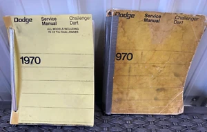 1970 Dodge Challenger T/A and Challenger / Dart Shop Service Repair Manuals - Bild 1 von 5