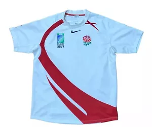 2007 Rugby World Cup England Rugby Jersey - Size Large - Picture 1 of 5
