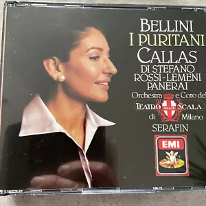 BELLINI - I Puritani - Callas / Serafin (2-CD-Box EMI CDS 7 47308 8 / Mono / NM) - Bild 1 von 4