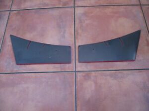 INDY RACE CAR IRL CARBON FIBER OPEN WHEEL FRONT NOSE WING END FENCE AERO PLATES