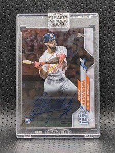 2020 Topps Clearly Authentic Randy Arozarena RC AUTO Uncirculated **FREE SHIP!**