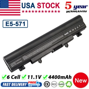 AL14A32 Battery for Acer Aspire E5-572 E572G E5-571 E5-531 E5-511 E5-471 E5-421 - Picture 1 of 13