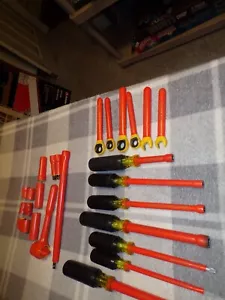 Cementex Set di Attrezzi per Elettricisti Isolanti 26 Pezzi - Made in USA - Foto 1 di 6