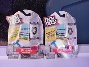 Lot (2) Tech Deck Series Finesse Scratch & Reveal Fingerboard rare Skateboard - Bild 1 von 4