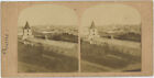Stéréo circa 1865. Panorama de Moscou. Russie. Russia.