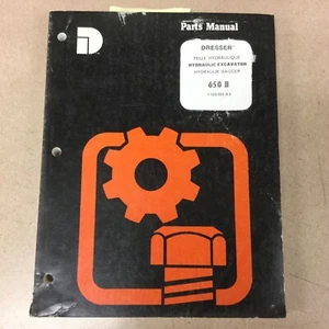 Dresser Komatsu 650B PARTS MANUAL BOOK CATALOG EXCAVATOR HYDRAULIC GUIDE LIST - Picture 1 of 3