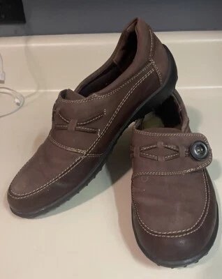 Women's Walking Cradles Bistro Brown Leather Comfort Casual Shoe Size 7B - Image 1 of 4