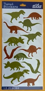 Themed Stickers/ Dinosaurs/ 13 pieces - Picture 1 of 1