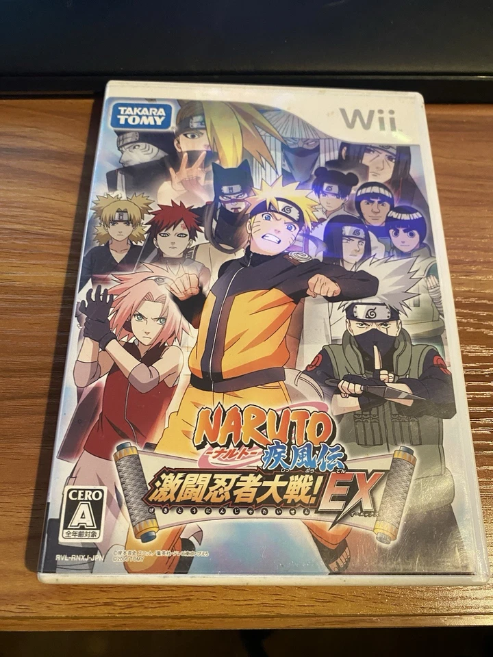 Naruto Shippuden: Clash Of Ninja Revolution 3 Nintendo Wii Japanese - Image 1 of 3