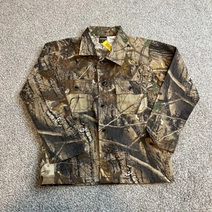 Ranger shirt Boys Size 6 Camo Camouflage Hunting Outdoor Button Up Youth Woods - Picture 1 of 11