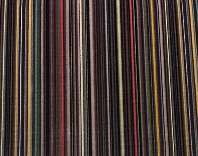 PAUL SMITH MAHARAM EPINGLE ПОЛОСКИ ФИОЛЕТОВЫЙ ФИОЛЕТОВЫЙ БАРХАТ ТКАНИ 1,7 ЯРДОВ 50 «W - Изображение 1 из 4