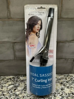 NUEVO Vidal Sassoon VS122C Maxi 1" Pulgada Barril Profesional Rizador Ondas Y2K Foto 1 de 4