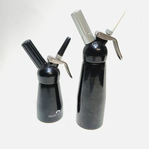 Lote de 2 batidores profesionales de crema de acero inoxidable Mastrad 1L & Best Whip 0,5L - Imagen 1 de 5