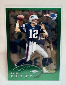 2002 Topps Chrome - Tom Brady #100 - Picture 1 of 10