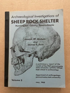 1968 SCHAFFELSENUNTERSTAND Huntingdon PA Archäologisches Untersuchungsbuch Michels - Bild 1 von 11