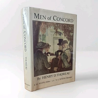 Men of Concord - Henry Thoreau - 1936 - Bonanza Books - HC/DJ J46 - Image 1 of 4
