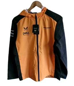 McLaren F1 Water Resistant Jacket Castore Small 42 Chest Papaya F1 Lando Norris - Picture 1 of 22
