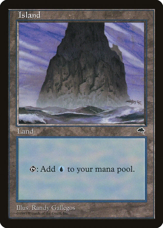 Island (337) [Tempest] Magic MTG - Image 1 of 1