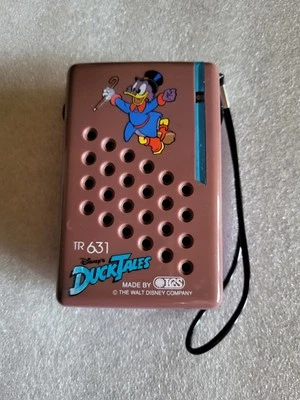 DE COLECCIÓN - DUCK TALES TR 631 RADIO TRANSISTOR FM - RECEPTOR DE BOLSILLO RADIO FM 1987 Foto 1 de 3