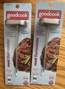 GoodCook Meat Thermometer & Instant read Set– Stainless – NSF Certified. NEW! - Picture 1 of 3