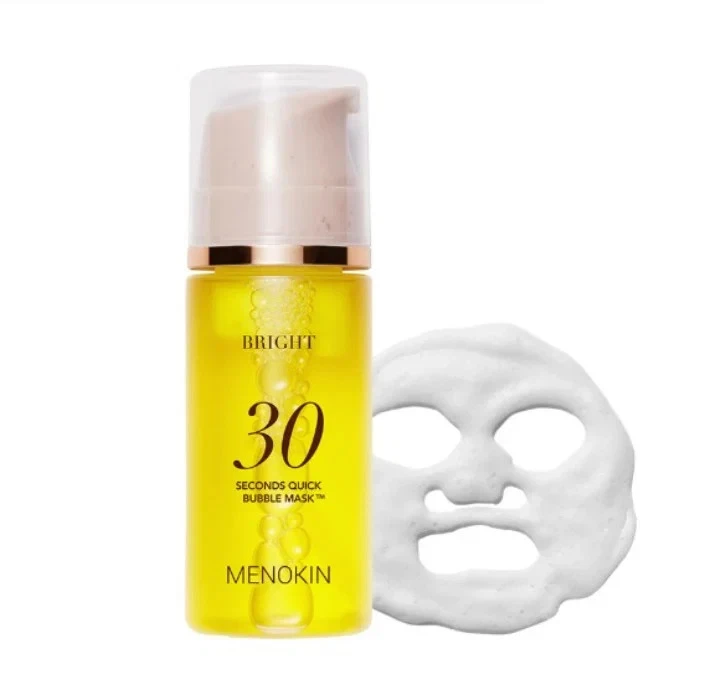 MENOKIN 30 Seconds Quick Bubble Mask #Bright 95mL K-Beauty - Image 1 of 1