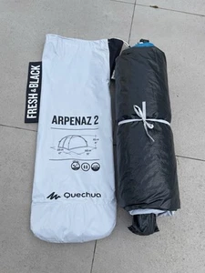 Quechua Arpenaz Fresh and Black Tent 2 person, used once - Picture 1 of 11