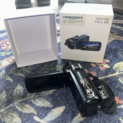 Camcorder Video Camera HD 1920x1080P 24.0MP 3.0" LCD DVC SOSUN 301S TESTED WORKS - Image 1 of 4