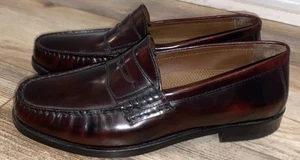 Johnston & Murphy Penny Loafers Dress Shoes Leather men’s Size 8.5M 20-6283 - Picture 1 of 20