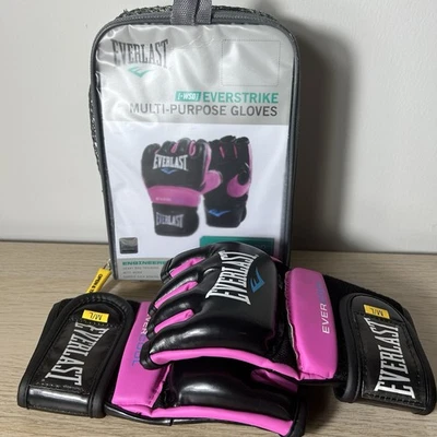 Guantes de entrenamiento Everlast EverStrike EverCool rosa multiusos M/L para mujer Foto 1 de 4