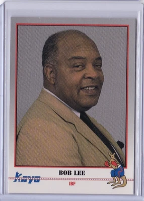 1991 KAYO BOXING CARD #158 BOB LEE ID9 - Image 1 of 2