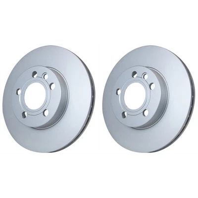 JUEGO-PGD355105592-2 discos de freno Hella Pagid juego de 2 ruedas delanteras para VW EuroVan Foto 1 de 4