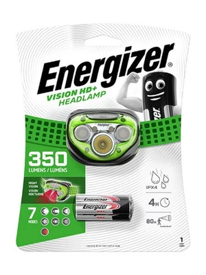 Energizer Vision HD Plus Linterna Lp09171 350 Lumen Verde 3 Aaa-Batterien Nuevo - Imagen 1 de 2