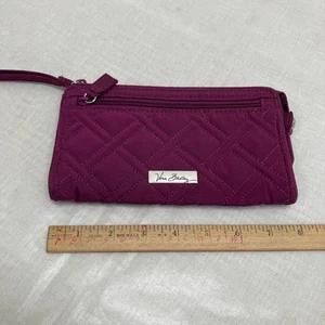 Vera Bradley Quilted Wallet Wristlet 8 Inches By 4 Inches - Picture 1 of 8