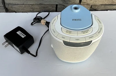 Homedics Soundspa Lullaby SS-3000 Luz de Proyección Latido del Corazón Ocean Works Foto 1 de 4