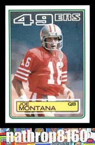 1983 Topps #169 Joe Montana HOF Football NM/NM+ San Francisco 49ers 8678 - Bild 1 von 4