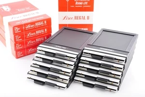 UNUED Lisco Regal ii 4x5 Cut Film Holder Lot of 10 w/Box Near Mint Y1650 - Picture 1 of 15
