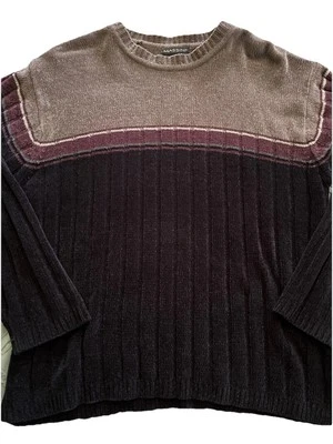 Suéter Pullover Massini Hombre Talla Pesada XL Marrón Multicolor C-4 Foto 1 de 4