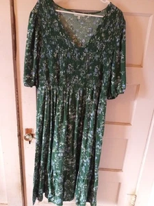Angel's Forever Young Green Floral Maxi Dress - Picture 1 of 6