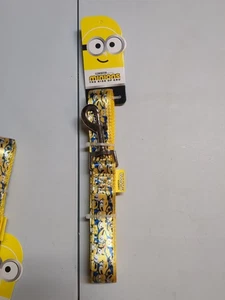 Neu mit Etikett Illumination Minions 4 Zoll Haustier Hundeleine - NEU - The Rise of Gru Universal Studios - Bild 1 von 2
