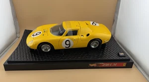 🔥Hot Wheels 🔥 Ferrari 250 LM #9 Yellow 1:18 Scale New No Box - Picture 1 of 15