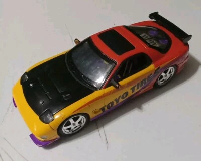1/24 ERTL Racing Champions RC2 Fast And Furious 1993 Mazda RX-7 Toyo Tires Rare - Image 1 of 4