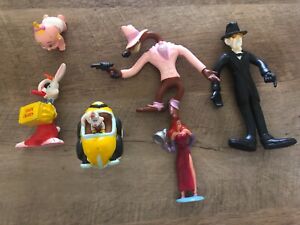 Vintage 1987 Who Framed ROGER RABBIT LJN And Other Lot Of 5 Toy Figures AS IS